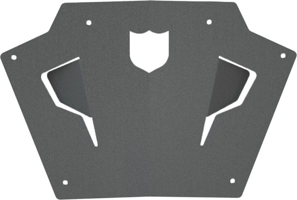 PRO ARMOR - FRONT SPORT BUMPER SKID PLATE TITANIUM METALLIC POL - Image 1