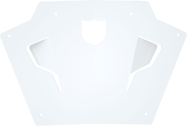 PRO ARMOR - FRONT SPORT BUMPER SKID PLATE WHITE POL - Image 1