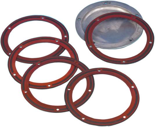 JAMES GASKETS - GASKET DERBY COVER FOAM TWIN CAM ALL 5/PK 25416-99-F - Image 1