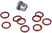 JAMES GASKETS - GASKET ORING DRAIN PLUG DYNA SOFTAIL TOURING 10/PK 11324 - Image 1