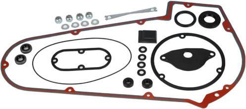 JAMES GASKETS - GASKET PRIMARY COVER 8 HOLE BIG TWIN LATE KIT 60540-70-K - Image 1