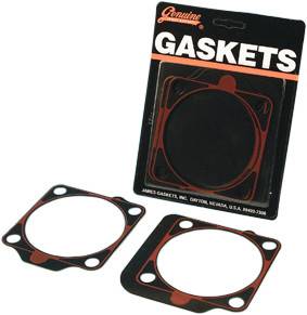 JAMES GASKETS - GASKET CYL BASE .036 METAL FRONT AND REAR 16776-63-X - Image 1