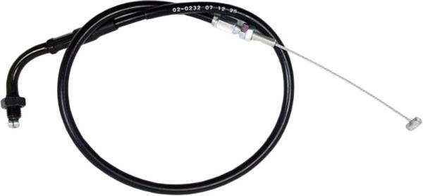 MOTION PRO - BLACK VINYL THROTTLE PULL CABLE - Image 1