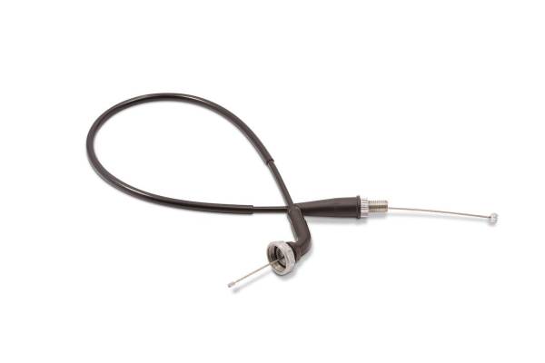 MOTION PRO - BLACK VINYL THROTTLE CABLE WITH CAP - Image 1