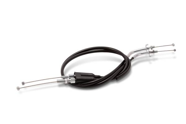 MOTION PRO - BLACK VINYL THROTTLE CABLE +4" - Image 1