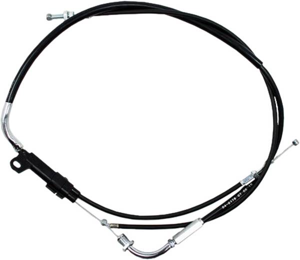 MOTION PRO - BLACK VINYL THROTTLE PULL CABLE - Image 1