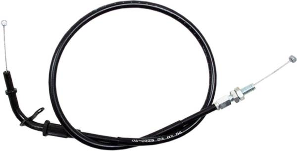 MOTION PRO - BLACK VINYL THROTTLE PULL CABLE - Image 1