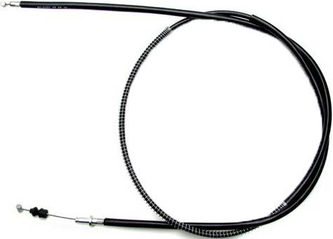 MOTION PRO - BLACK VINYL REAR HAND BRAKE CABLE - Image 1