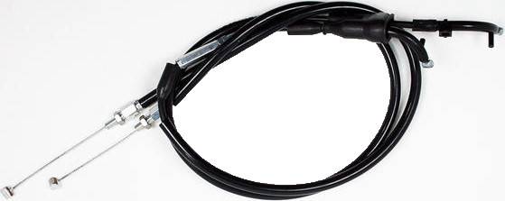 MOTION PRO - BLACK VINYL THROTTLE PULL CABLE - Image 1