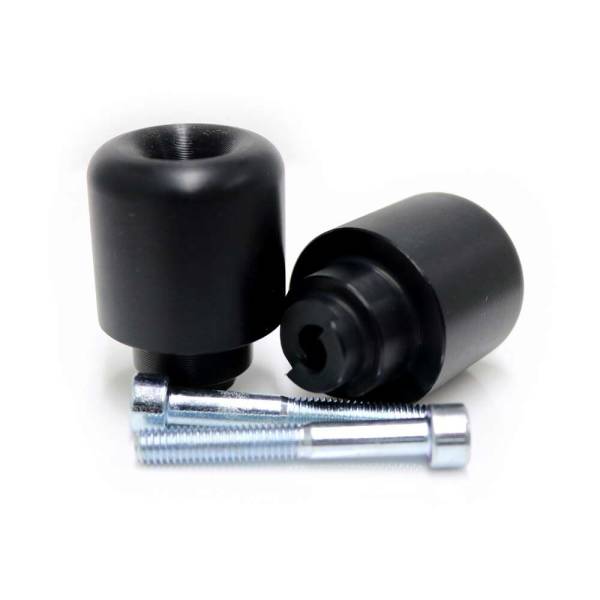 SHOGUN - BAR END SLIDERS BLACK - Image 1