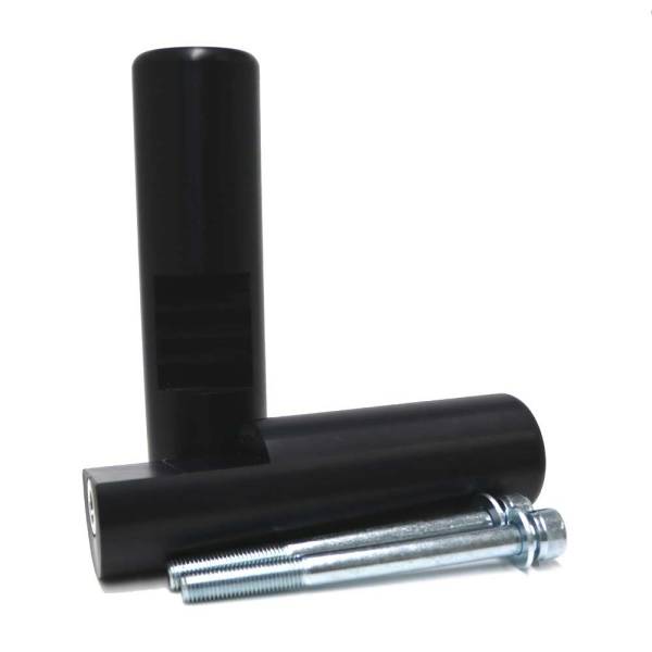 SHOGUN - FRAME SLIDERS NO CUT BLACK - Image 1