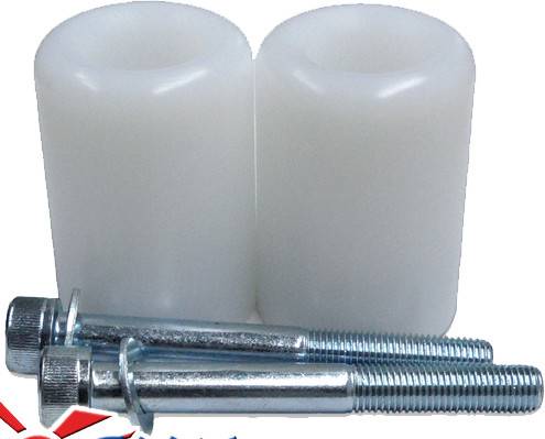 SHOGUN - FRAME SLIDERS WHITE NO CUT - Image 1