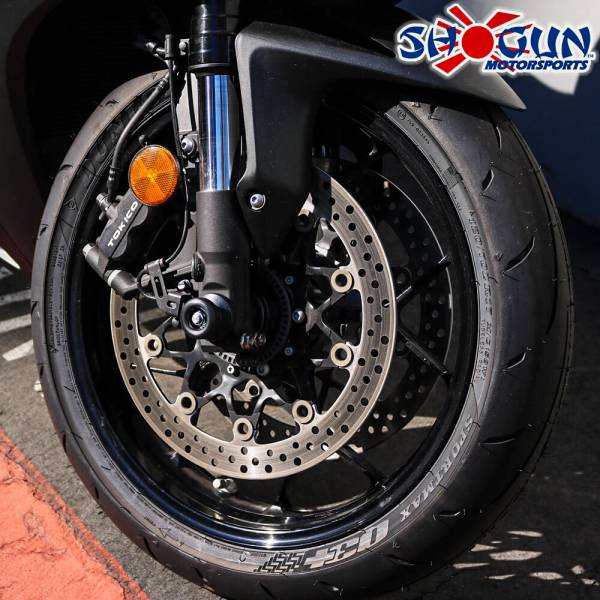 SHOGUN - FRONT AXLE SLIDERS BLACK - Image 1