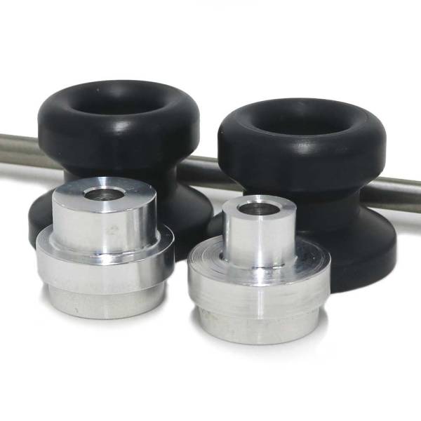 SHOGUN - FRONT AXLE SLIDERS BLACK - Image 1