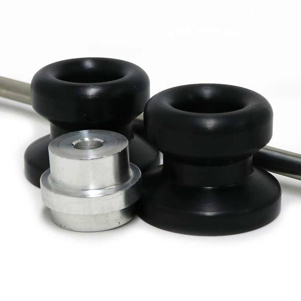 SHOGUN - FRONT AXLE SLIDERS BLACK - Image 1