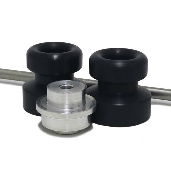 SHOGUN - FRONT AXLE SLIDERS BLACK - Image 1