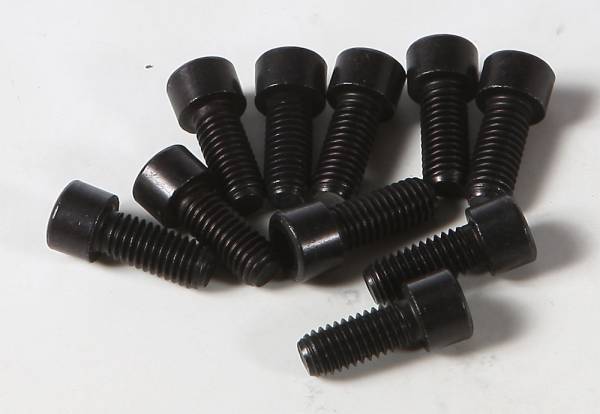 SHOGUN - SET/FRAME SLIDERS END SCREWS CARBON - Image 1