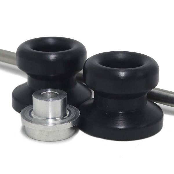 SHOGUN - FRONT AXLE SLIDERS BLACK - Image 1