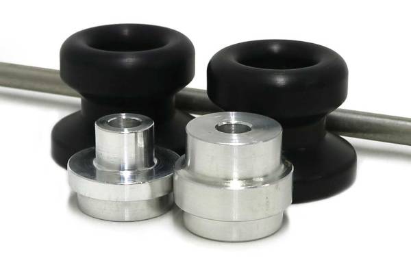 SHOGUN - FRONT AXLE SLIDERS BLACK - Image 1