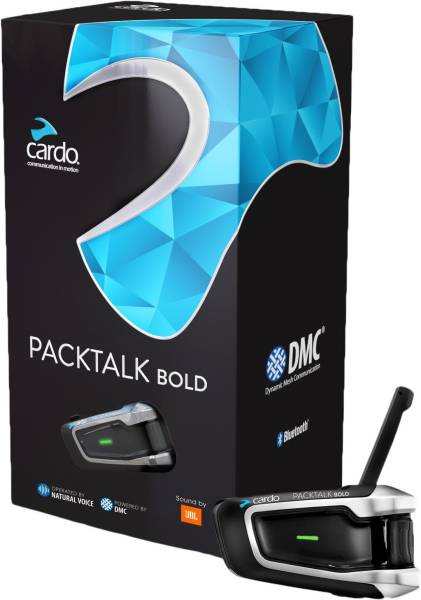 CARDO - PACKTALK BOLD JBL BLUETOOTH HEADSET SINGLE - Image 1