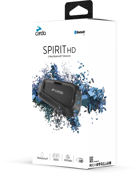 CARDO - SPIRIT HD BLUETOOTH HEADSET SINGLE - Image 1