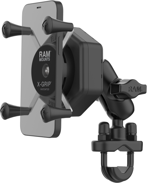 RAM - X-GRIP VIBE-SAFE PHONE MOUNT WITH U-BOLT BASE MEDIUM - Image 1