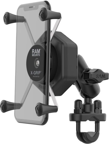 RAM - X-GRIP VIBE-SAFE L PHONE MOUNT WITH U-BOLT BASE SHORT - Image 1