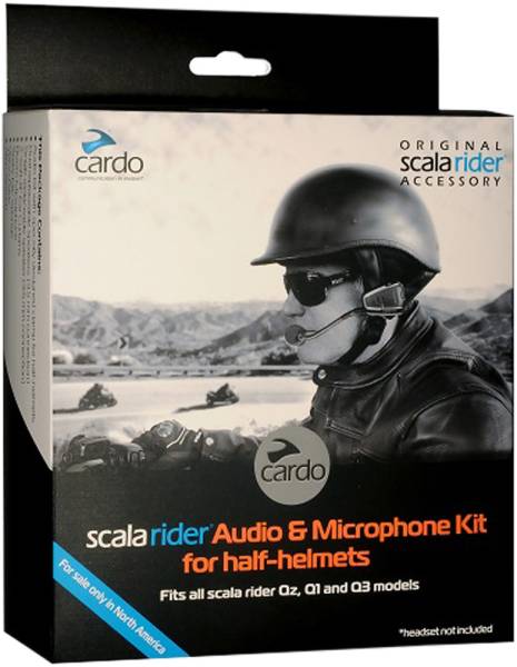 CARDO - Q1/Q3/QZ HALF HELMET AUDIO KIT - Image 1