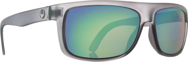 DRAGON - WORMSER SUNGLASSES MATTE GREY W/GREEN ION LENS - Image 1