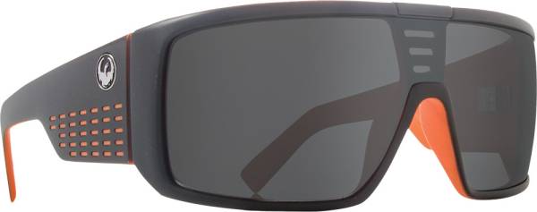 DRAGON - DOMO SUNGLASSES MATTE BLACK/OR ANGE W/GREY LENS - Image 1