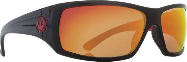 DRAGON - CINCH SUNGLASSES JET RED W/RED ION LENS - Image 1