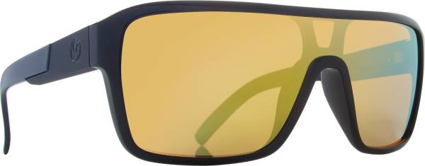 DRAGON - THE JAM REMIX SUNGLASSES JET W/GOLD ION LENS - Image 1