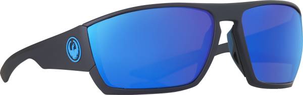 DRAGON - CUTBACK SUNGLASSES MATTE BLACK H2O W/BLUE ION POLAR LENS - Image 1