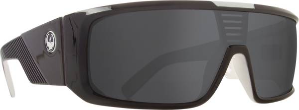 DRAGON - ORBIT SUNGLASSES BLACK WHITE W/GREY LENS - Image 1