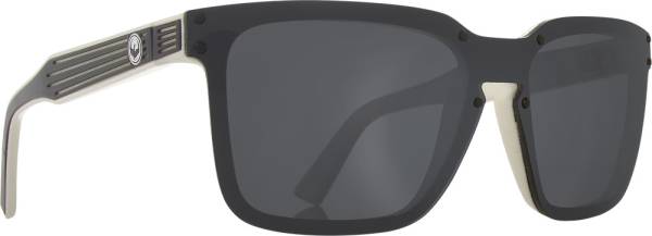 DRAGON - MANSFIELD SUNGLASSES BLACK WHITE W/GREY LENS - Image 1