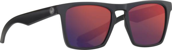 DRAGON - DRAC SUNGLASSES MATTE BLACK W/ORANGE ION LENS - Image 1