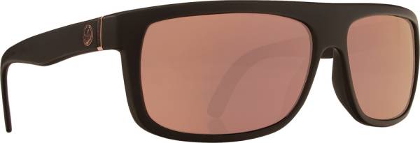 DRAGON - WORMSER SUNGLASSES MATTE BLACK W/ROSE GOLD LENS - Image 1