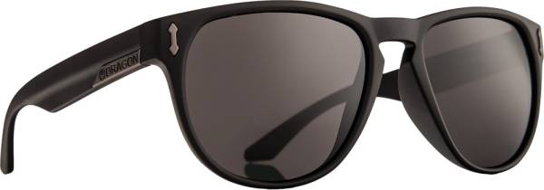 DRAGON - MARQUIS SUNGLASSES MATTE BLACK W/GREY LENS - Image 1