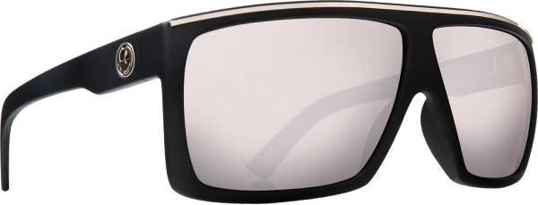 DRAGON - FAME SUNGLASSES MATTE BLACK W/SILVER ION LENS - Image 1