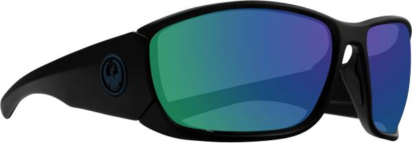 DRAGON - TOW IN SUNGLASSES MATTE BLACK H2O W/GREEN ION POLAR LENS - Image 1