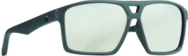 DRAGON - CHANNEL SUNGLASSES MATTE GREY W/SILVER ION LENS - Image 1