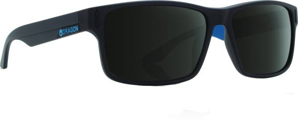 DRAGON - COUNT SUNGLASSES MATTE BLACK W/BLUE LENS - Image 1