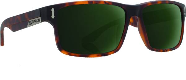 DRAGON - COUNT SUNGLASSES MATTE TORTOISE W/G15 GREEN LENS - Image 1