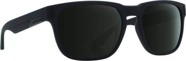 DRAGON - MONARCH SUNGLASSES MATTE BLACK W/GREY LENS - Image 1