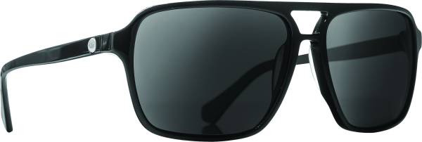 DRAGON - PASSPORT SUNGLASSES JET BLACK W/GREY LENS - Image 1