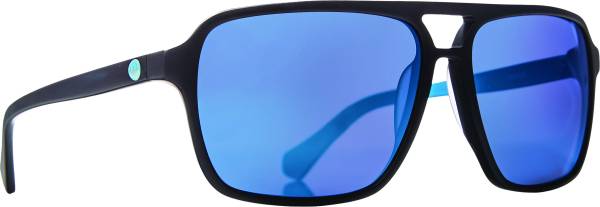 DRAGON - PASSPORT SUNGLASSES MATTE BLK BLUE W/SKY BLUE ION LENS - Image 1