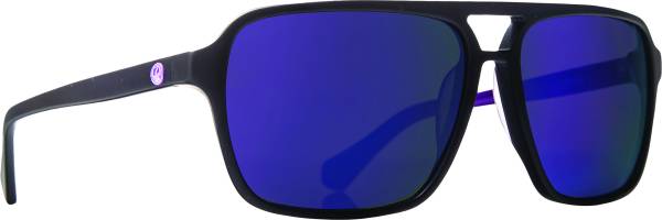 DRAGON - PASSPORT SUNGLASSES MATTE BLACK W/PURPLE ION LENS - Image 1