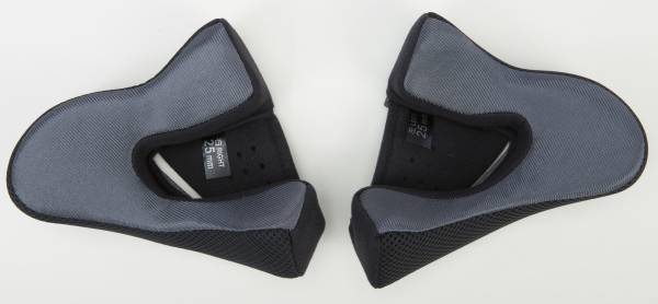 GMAX - GM-44 CHEEK PADS 25MM GREY SM - Image 1