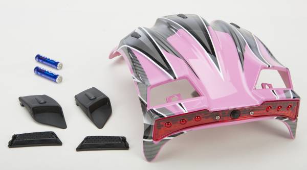 GMAX - TOP VENT MAX W/LED PINK/SILVER - Image 1