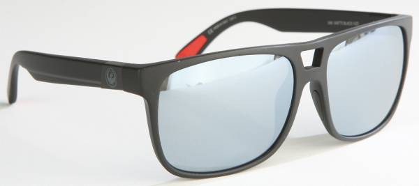 DRAGON - ROADBLOCK SUNGLASSES MATTE BLACK H20 W/SILVER POLAR LENS - Image 1